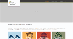 Desktop Screenshot of museen-altmarkkreis.de
