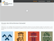 Tablet Screenshot of museen-altmarkkreis.de